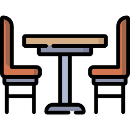 Tables and chairs