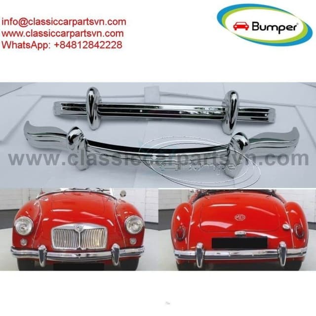 MGA (1955-1962) bumpers