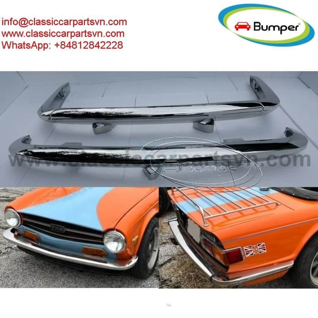 Triumph TR6 Early Year (1969-1974) bumpers